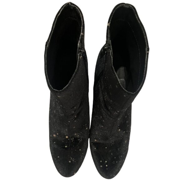 Urban Outfitters Velvet Galaxy Constellation Booties — Size 10 - Picture 4 of 4